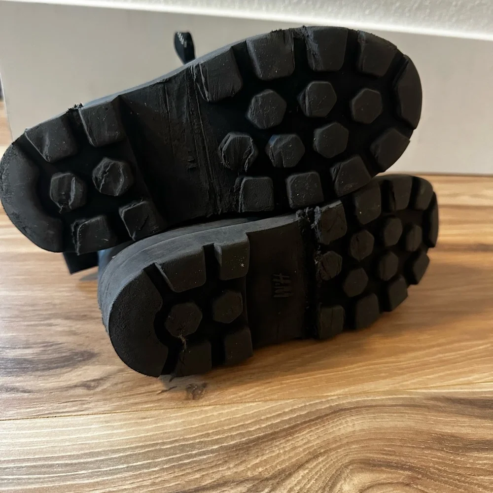 Little Boys, size 13, H&M, has a few burn mark on a sole but still in good shape